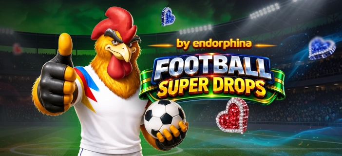 ⚽ Football Super Drops — 25,000 Instant Prizes in Endorphina Slots!